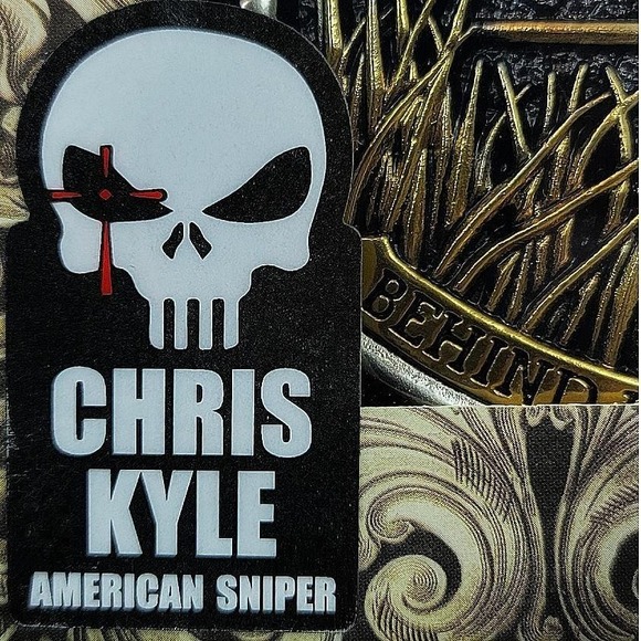 Montana Silversmiths Chris Kyle Protect 2nd Amendment Buckle‎ Retail $55 ~ NEW - Picture 8 of 9